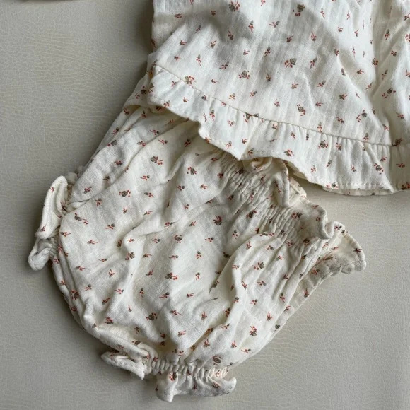 Zara Baby Girl Dress with Bloomers 1-3 months - Picture 6 of 16
